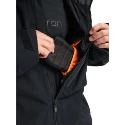 Burton [ak] Gore-Tex Cyclic Snowboardjacke True Black Herren -Skiausrüstung Rabatte ak burton cyclic jacket true black 10002106 001 04 grossmBIoyPfsCRfRq