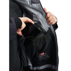 Burton [ak] Gore-Tex Hover Stretch Snowboardjacke True Black Herren -Skiausrüstung Rabatte ak burton hover stretch true black 10013106 001 03 gross