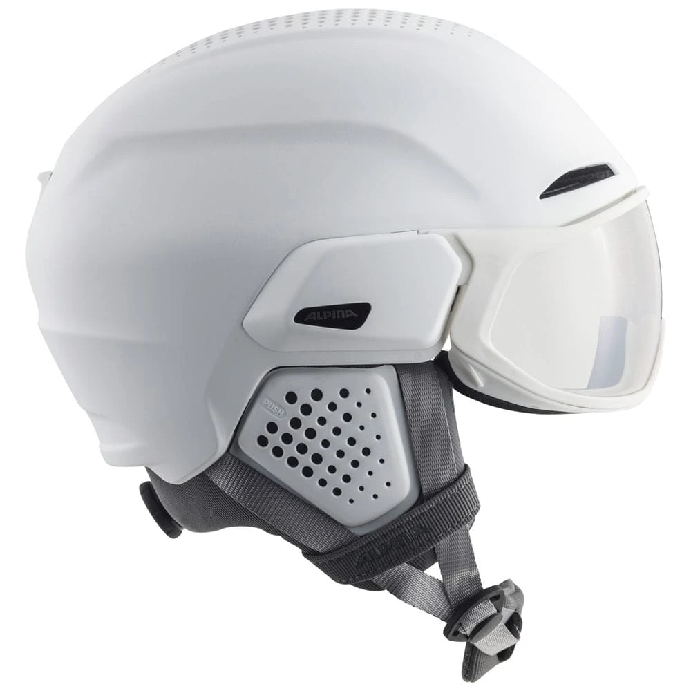 Alpina Alto V Skihelm White Matt Damen, Herren 2 Alpina Alto V Skihelm White Matt Damen, Herren – Bild 2