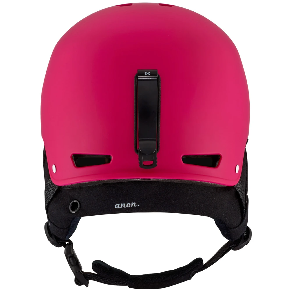Anon Lynx Skihelm Strawberry Red Damen 3 Anon Lynx Skihelm Strawberry Red Damen – Bild 3