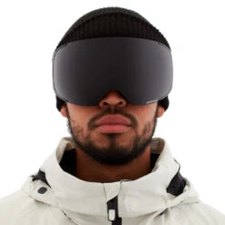 Anon M2 Polarized With Spare Skibrille Black/Polarized Smoke + Prcv Violet Herren -Skiausrüstung Rabatte anon m2 polarized spare 19430100048 02 gross