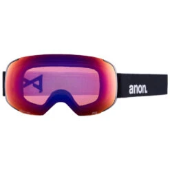 Anon M2 Polarized With Spare Skibrille Black/Polarized Smoke + Prcv Violet Herren -Skiausrüstung Rabatte anon m2 polarized spare 19430100048 03 gross