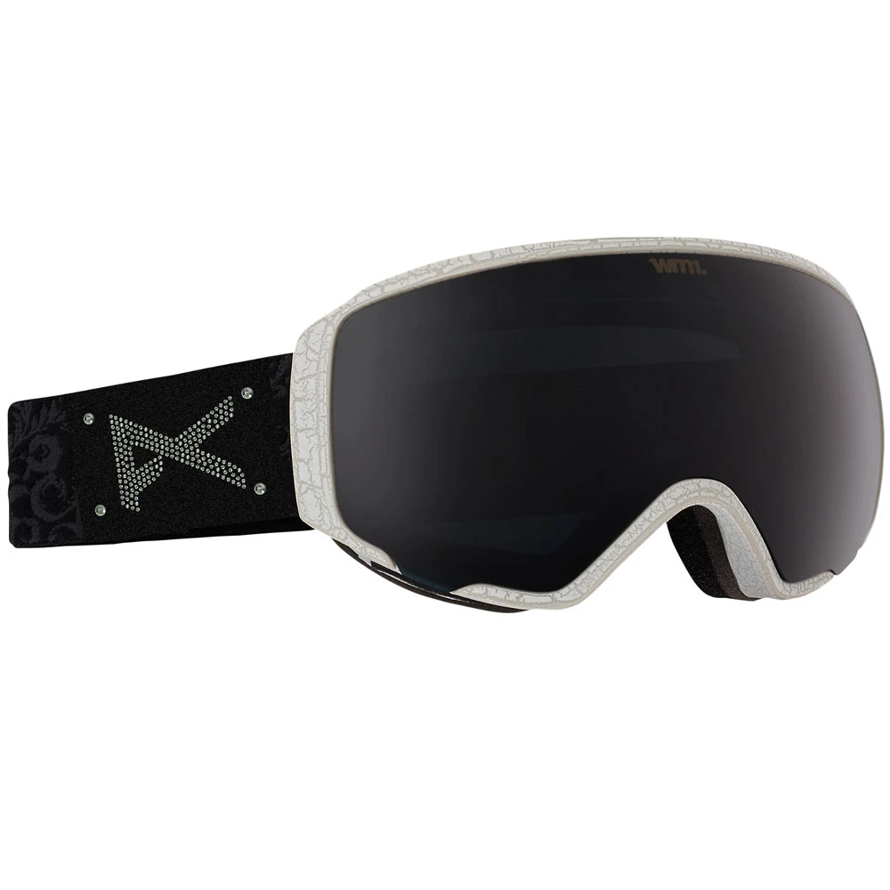 Anon WM1 Mit Zweitscheibe Snowboard-Brille Svarovski/Dark Smoke + Blue Lagoon Damen 2 Anon WM1 Mit Zweitscheibe Snowboard-Brille Svarovski/Dark Smoke + Blue Lagoon Damen – Bild 2