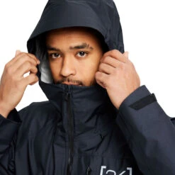 Burton [ak] Gore-Tex 2L Surgence Shelljacke True Black Herren -Skiausrüstung Rabatte burton ak gore surgence 2l jacket 21606104001 02 gross