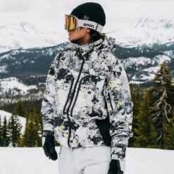 Burton [ak] Gore-Tex Swash Snowboardjacke Limeade Lichen Herren -Skiausrüstung Rabatte burton ak gore swash jacket 10001109964 01 gross