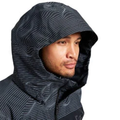 Burton [ak] Gore-Tex Cyclic Wintersportjacke Logo Lines Herren -Skiausrüstung Rabatte burton ak gore tex cyclic jacket 10002108004 01 gross