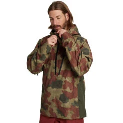 Burton [ak] Gore-Tex Velocity Wintersportjacke Martini Olive Telo Camo Herren