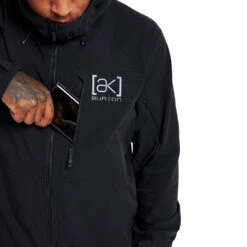 Burton [ak] Softshell Softshelljacke True Black Herren -Skiausrüstung Rabatte burton ak softshell jacket 22690100001 03 gross