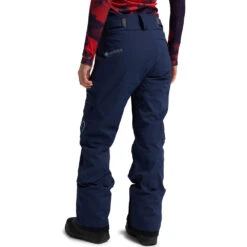 Burton [ak] Gore-Tex Summit Insulated Schneehose Dress Blue Damen -Skiausrüstung Rabatte burton ak summit insulated pant 20496102400 02 gross