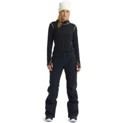 Burton [ak] Gore-Tex Summit Insulated Funktionshose True Black Damen -Skiausrüstung Rabatte burton ak summit insulated true black 20496101 001 02 gross