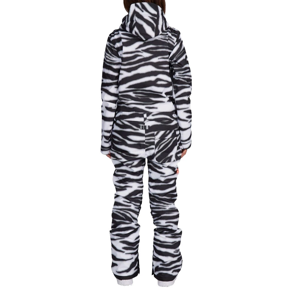 DC Vanguard Jumpsuit Schneeanzug Zebra White Damen 6 DC Vanguard Jumpsuit Schneeanzug Zebra White Damen – Bild 6