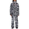 DC Vanguard Jumpsuit Schneeanzug Zebra White Damen
