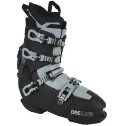 DeeLuxe Track 325 Hardboots Black Grey Damen, Herren -Skiausrüstung Rabatte deeluxe track 325 black grey 2023 02 gross