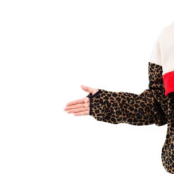 Eivy Ball Fleece Mid Layer Offwhite & Leopard Damen -Skiausrüstung Rabatte eivy ball fleece 6221190218 6066 03 gross