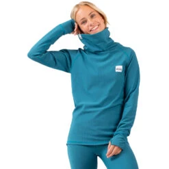 Skiausrüstung Rabatte 38 Eivy Icecold Rib Langarmshirt Deep Sea Damen