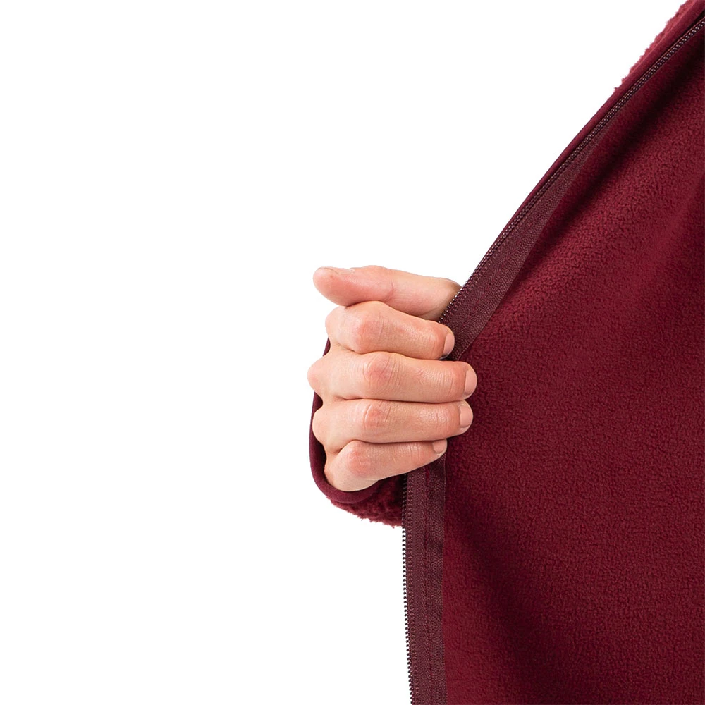 Eivy Redwood Sherpa Jacket Funktionsjacke Wine Damen 3 Eivy Redwood Sherpa Jacket Funktionsjacke Wine Damen – Bild 3