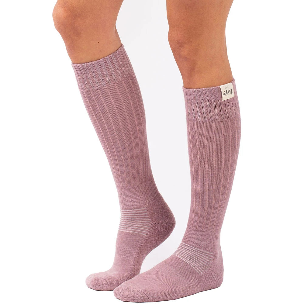 Eivy Rib Wool Socken Faded Woodrose Damen 1 Eivy Rib Wool Socken Faded Woodrose Damen