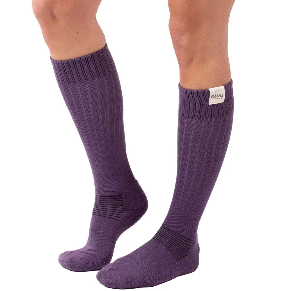 Eivy Rib Wool Wollsocken Deep Purple Damen 1 Eivy Rib Wool Wollsocken Deep Purple Damen