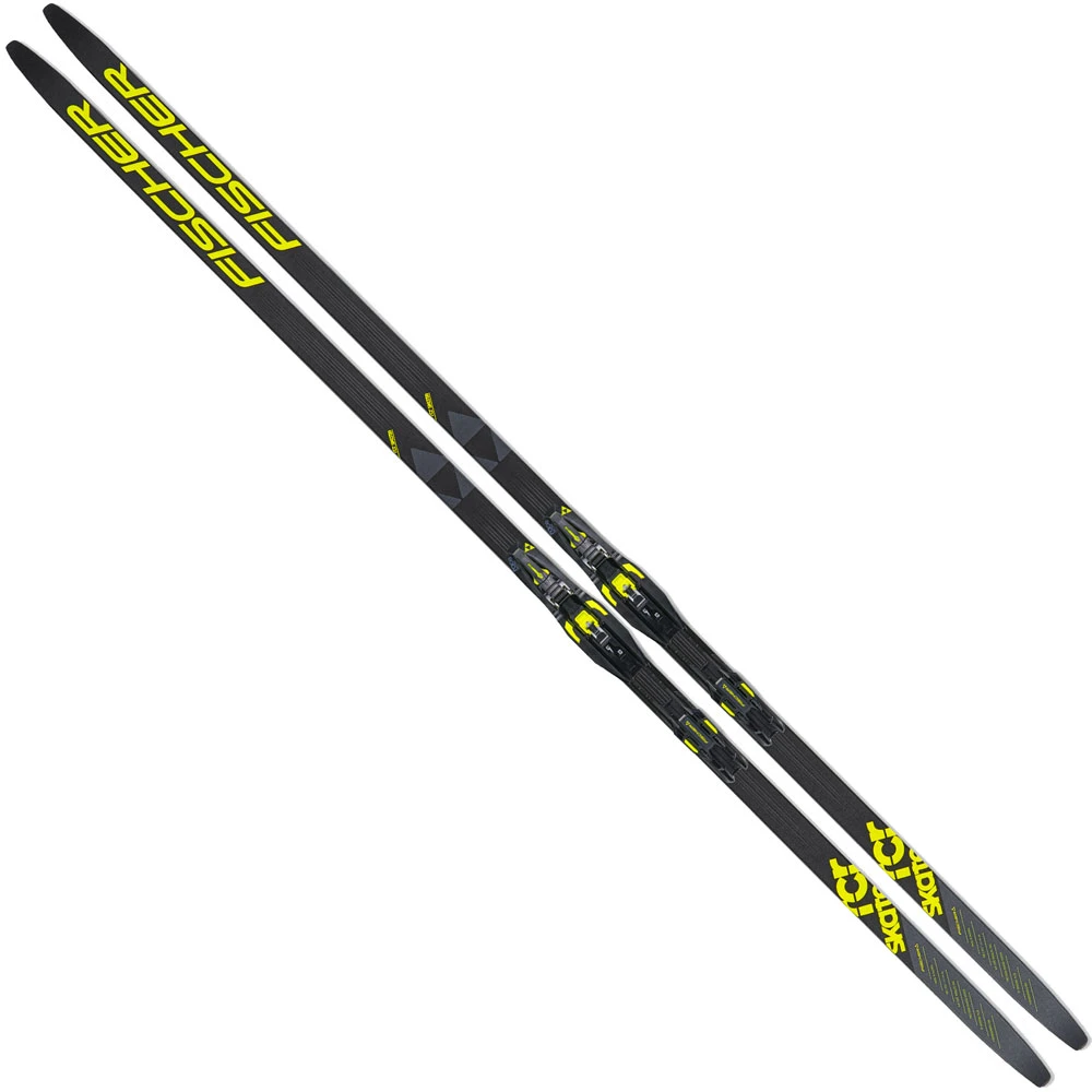Fischer RCR Skate Medium Langlaufski Black/Yellow Damen, Herren 1 Fischer RCR Skate Medium Langlaufski Black/Yellow Damen, Herren