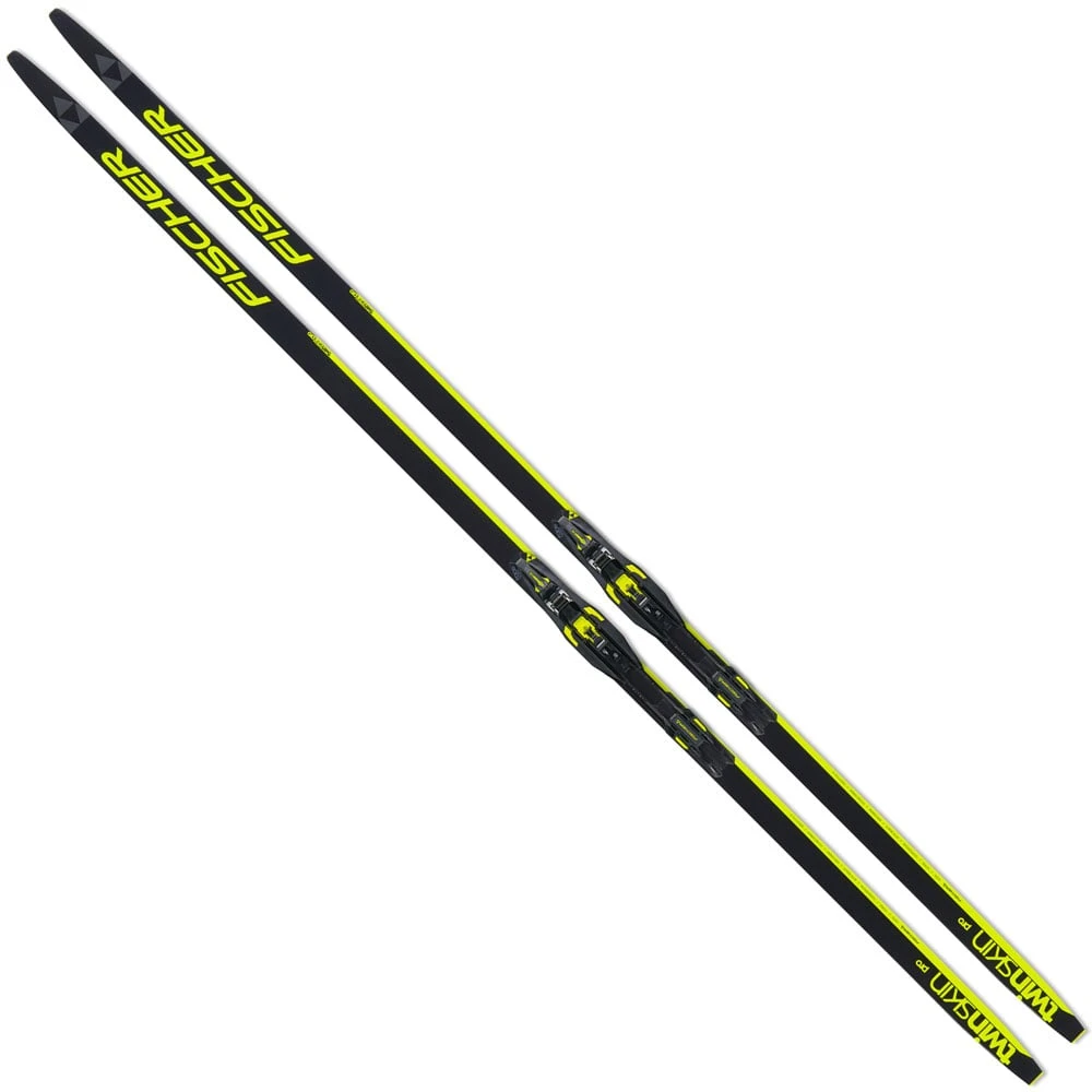 Fischer Twin Skin Pro Medium Langlaufski Black/Yellow Damen, Herren 1 Fischer Twin Skin Pro Medium Langlaufski Black/Yellow Damen, Herren