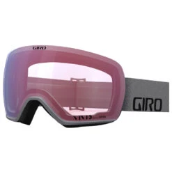 Giro Article Schneebrille Grey Wordmark/Vivid Emerald+Infrared Damen, Herren -Skiausrüstung Rabatte giro article grey woodmark 300082033 03 gross