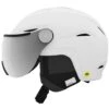 Giro Essence MIPS Skihelm Matte White/Silver Flash Damen