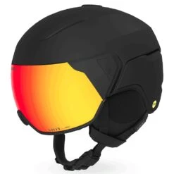 Giro Orbit Spherical MIPS Schneehelm Mit Visier Matte Black/Vivid Ember Damen, Herren -Skiausrüstung Rabatte giro orbit spherical mips matte black vivid ember 01 grossEu1jHHdsGBDsq