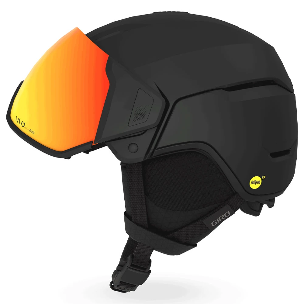 Giro Orbit Spherical MIPS Schneehelm Mit Visier Matte Black/Vivid Ember Damen, Herren – Bild 3