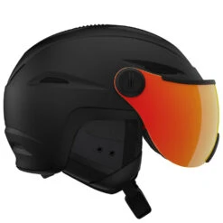 Giro Vue MIPS Vivid Schneehelm Matte Black/Vivid Ember Damen, Herren -Skiausrüstung Rabatte giro vue mips vivid 24015700x black vivid ember 03 gross