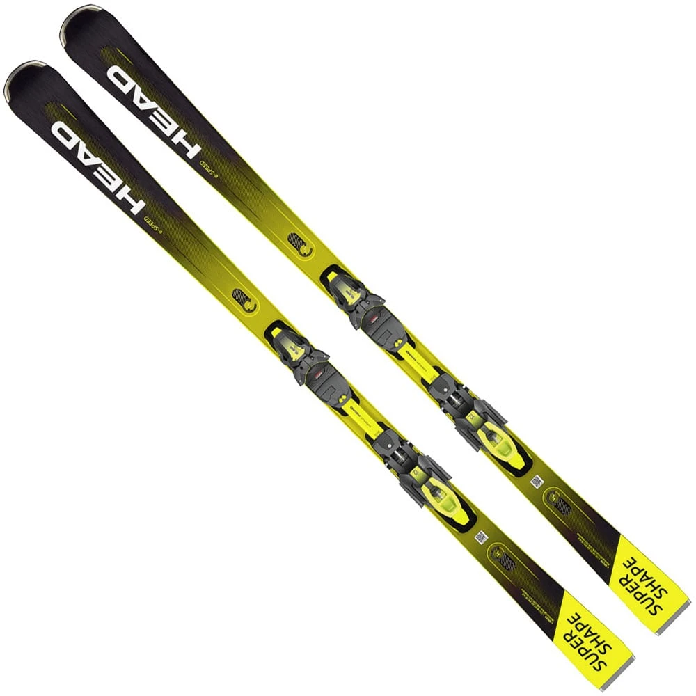Head Supershape E-Speed Alpin-Ski Black/Neonyellow Damen, Herren 1 Head Supershape E-Speed Alpin-Ski Black/Neonyellow Damen, Herren