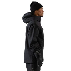 Jones Mountain Surf Funktionsjacke Black Herren -Skiausrüstung Rabatte jones mountain surfer jacket J23jkmtsbk black 02 gross