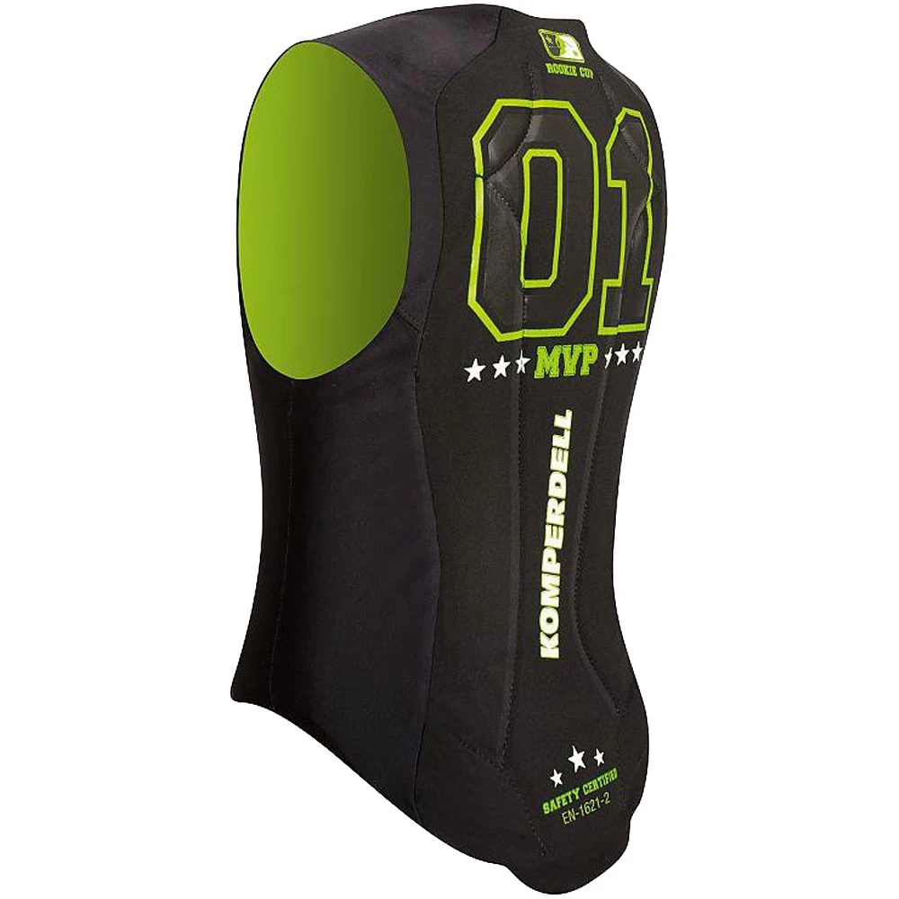 Komperdell Cross 6.0 Junior Protektorweste Black/Green Kinder 2 Komperdell Cross 6.0 Junior Protektorweste Black/Green Kinder – Bild 2