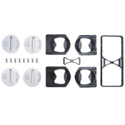 Nitro Canted Pucks Splitboard-Pucks Black Damen, Herren -Skiausrüstung Rabatte nitro spark canted pucks 1211839361 02 gross