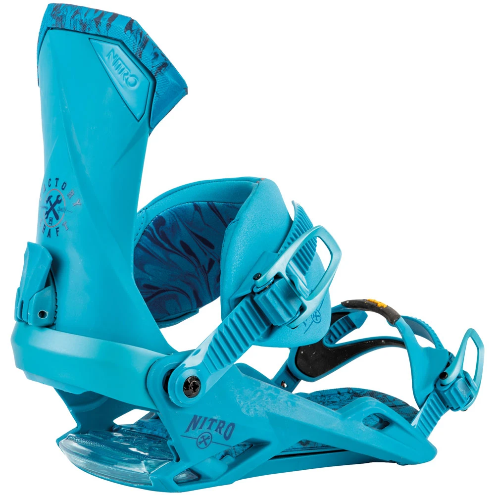 Nitro Team Snowboardbindung FCS Blue Herren 2 Nitro Team Snowboardbindung FCS Blue Herren – Bild 2