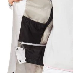 Oakley Beaufort RC Insulated Snowboardjacke White/Lunar Rock/Pink Flower Damen -Skiausrüstung Rabatte oakley beaufort rc insulated foa500280 9n8 04 grosseaWTgNci5TB3n