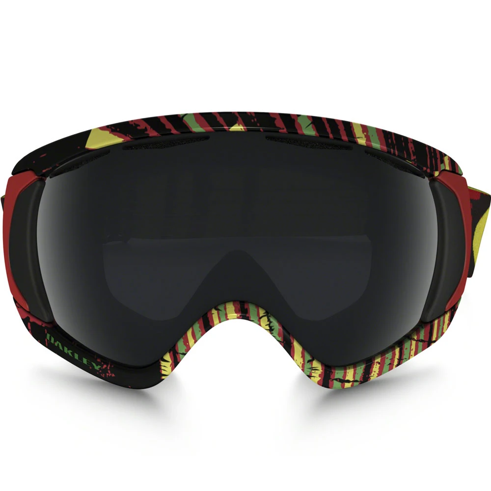 Oakley Canopy Snowboardbrille Stumped Rasta/Dark Grey Damen, Herren 2 Oakley Canopy Snowboardbrille Stumped Rasta/Dark Grey Damen, Herren – Bild 2