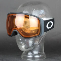 Oakley Flight Tracker XL Snowboardbrille Matte Black Prizm Snow Persimmon Damen, Herren -Skiausrüstung Rabatte oakley flight tracker oo7104 04 04 gross