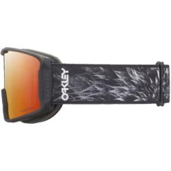 Oakley Line Miner L Skibrille Black Blaze/Prizm Snow Torch Iridium Damen, Herren -Skiausrüstung Rabatte oakley line miner black oo7070 b4 02 gross