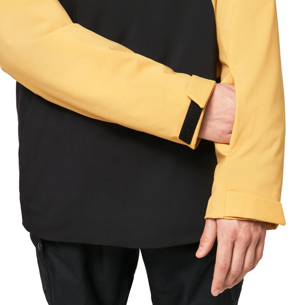 Oakley TNP Insulated Anorak Skiwindbreaker Blackout/Pure Gold Herren 5 Oakley TNP Insulated Anorak Skiwindbreaker Blackout/Pure Gold Herren – Bild 5
