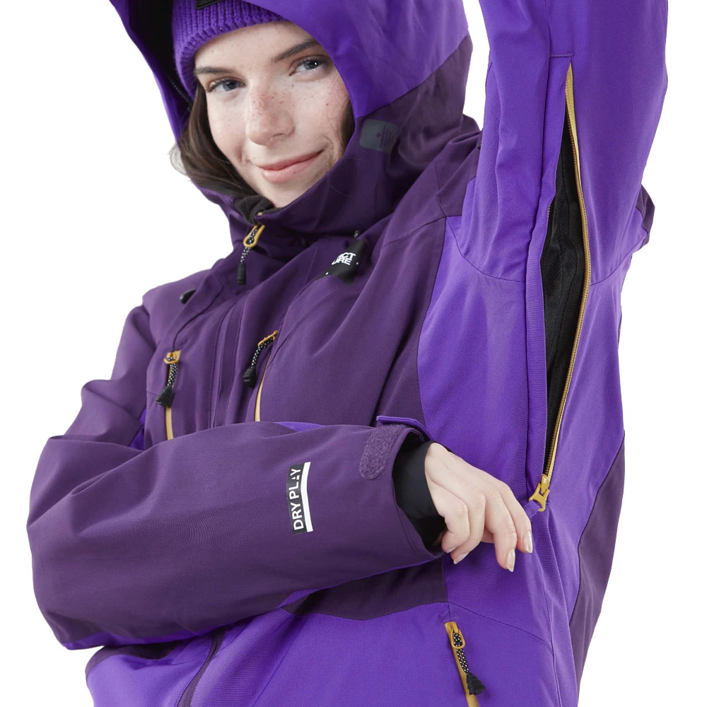 Picture Exa Winterjacke Dark Purple Damen 3 Picture Exa Winterjacke Dark Purple Damen – Bild 3