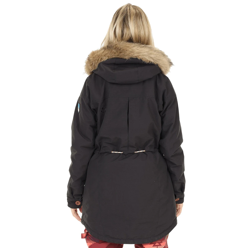 Picture Katniss Snowboardjacke Black Damen 2 Picture Katniss Snowboardjacke Black Damen – Bild 2