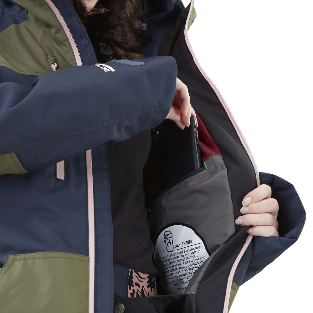 Picture Lander Snowboardjacke Army Green Damen 3 Picture Lander Snowboardjacke Army Green Damen – Bild 3