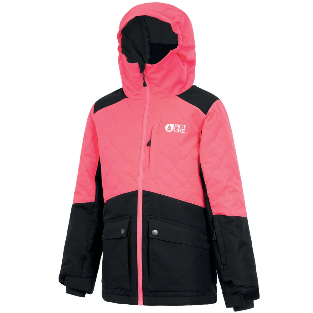 Picture Leeloo Performance-Jacke Neon Pink/Black Kinder 3 Picture Leeloo Performance-Jacke Neon Pink/Black Kinder – Bild 3