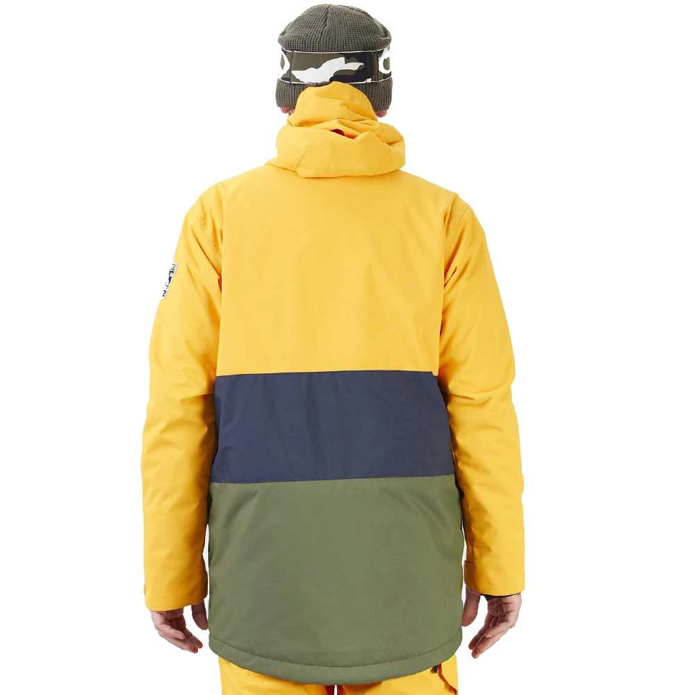 Picture Pure Snowboardjacke Yellow Dark Blue Herren 3 Picture Pure Snowboardjacke Yellow Dark Blue Herren – Bild 3