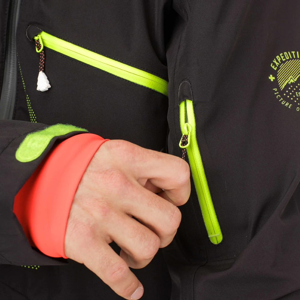 Picture Welcome Skijacke Black/Anthrazit Herren 3 Picture Welcome Skijacke Black/Anthrazit Herren – Bild 3