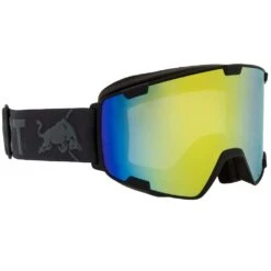 Red Bull SPECT Eyewear Park Snowboardbrille Black/Yellow Snow Damen, Herren