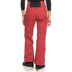 Roxy Diversion Skihose Brick Red Damen -Skiausrüstung Rabatte roxy diversion erjtp03185 rqn0 02 gross