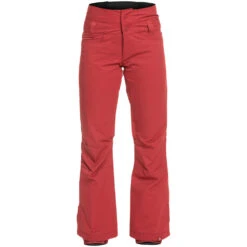 Roxy Diversion Skihose Brick Red Damen -Skiausrüstung Rabatte roxy diversion erjtp03185 rqn0 05 gross