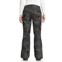 Roxy Nadia Printed Skihose Four Leaf Clover/Swell Flowers Damen -Skiausrüstung Rabatte roxy nadia printed erjtp03070 gph2 03 grossSxknXIoHRDBKB
