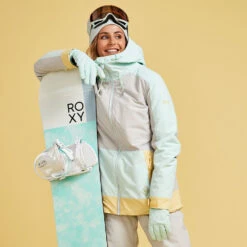 Roxy Ravine Skijacke Grey/Türkis Damen 14 Roxy Ravine Skijacke Grey/Türkis Damen -Skiausrüstung Rabatte roxy ravine jacket erjtj03392 sfv0 06 gross